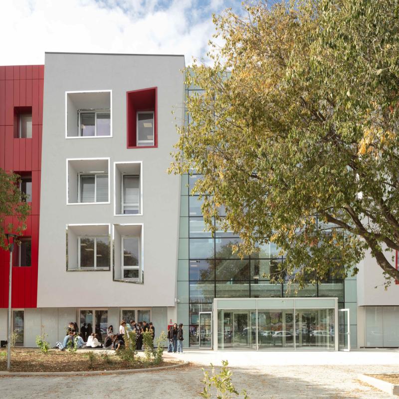Realizzazione edificio scolastico in composito
