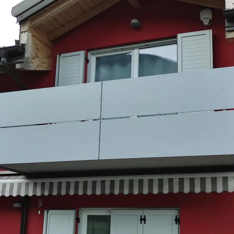 Parapetti per balcone casa privata