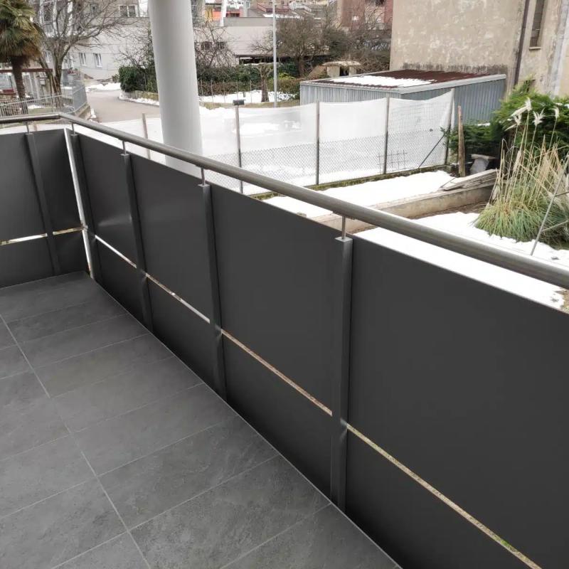 Parapetto edificio privato