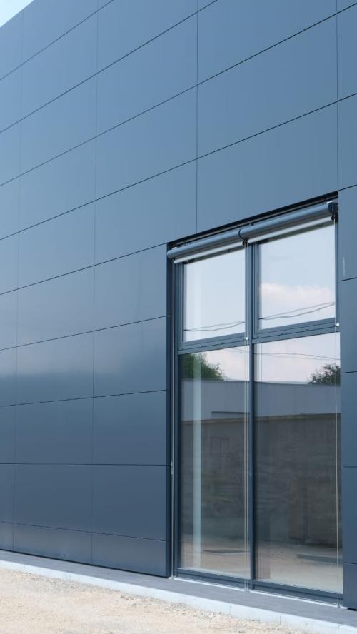 Facciate ventilate in composito di alluminio 